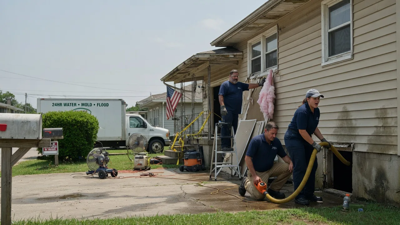 Water Damage Repair in Monroe, SD near me